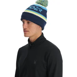 Hats | Freeski*Spyder Mens Icebox - True Navy TRUENAVY