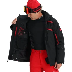 Insulated | Resort*Spyder Mens Leader - BLACK