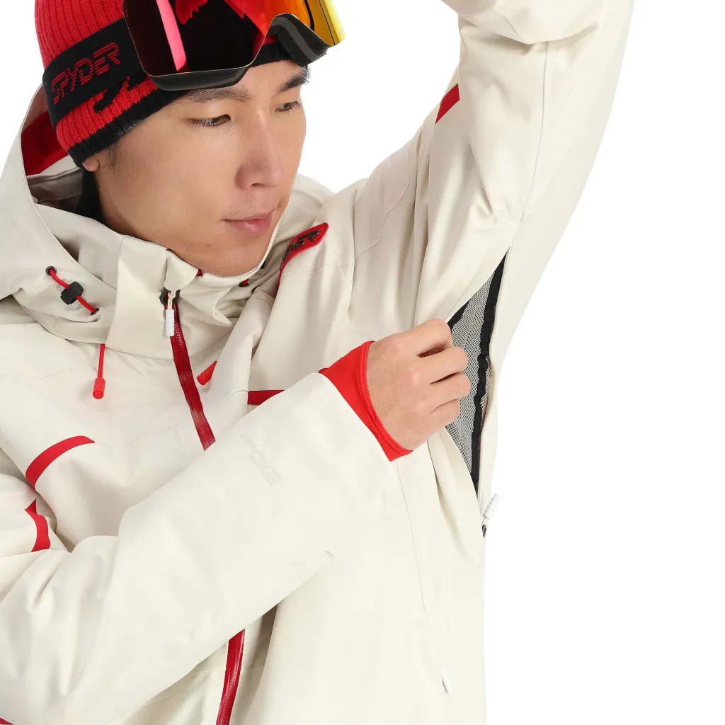 Insulated*Spyder Mens Leader - Vanilla Latte VANILLALATTE