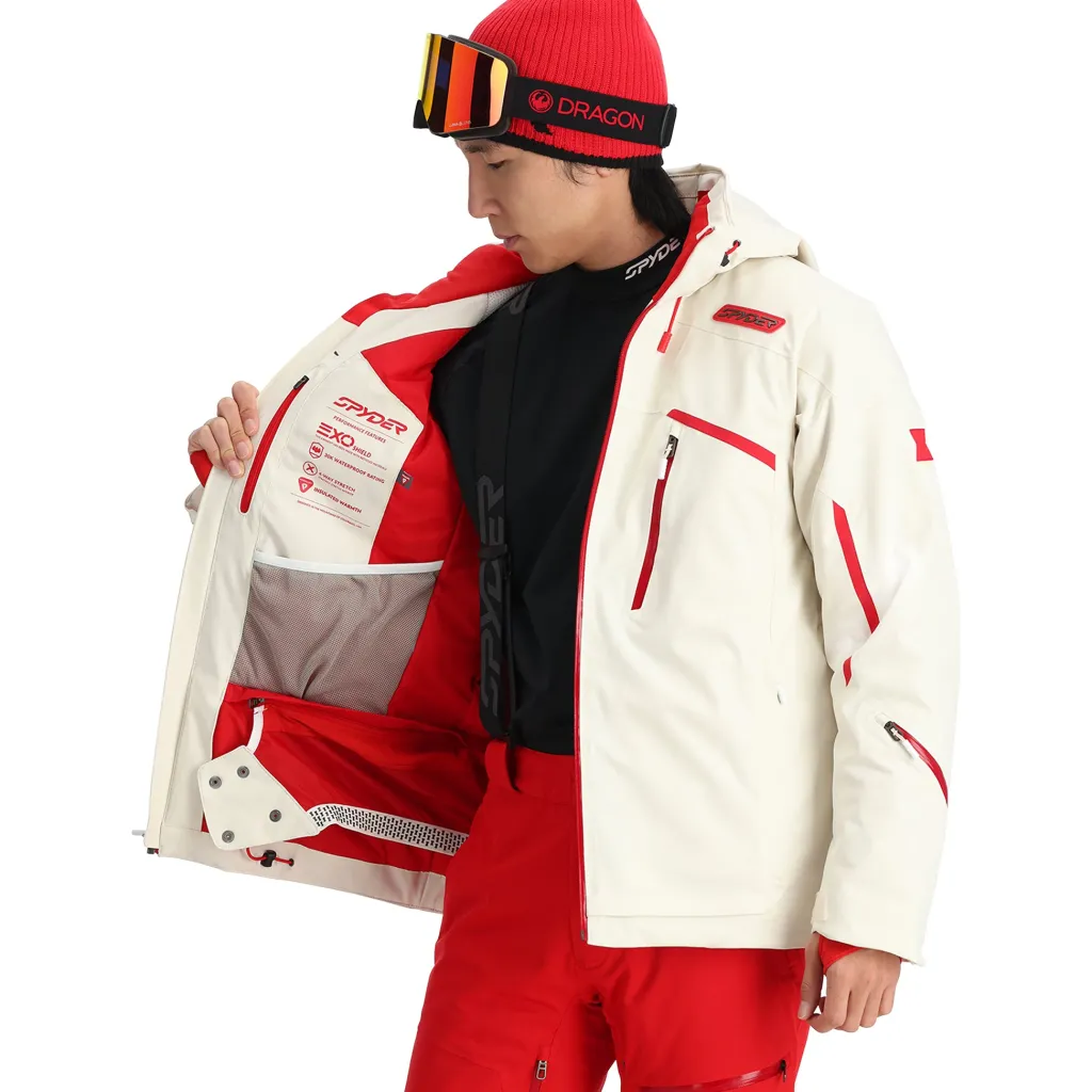 Insulated*Spyder Mens Leader - Vanilla Latte VANILLALATTE