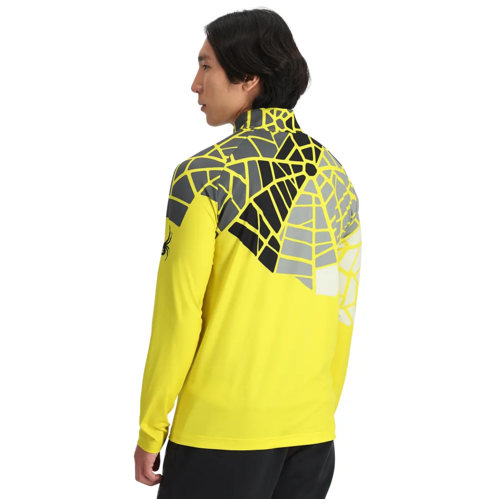Midlayers | Resort*Spyder Mens Legacy Half Zip - Acid Yellow ACIDYELLOW