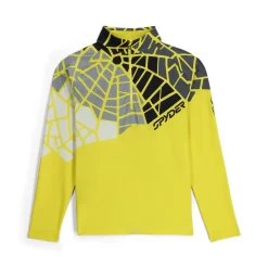Midlayers | Resort*Spyder Mens Legacy Half Zip - Acid Yellow ACIDYELLOW