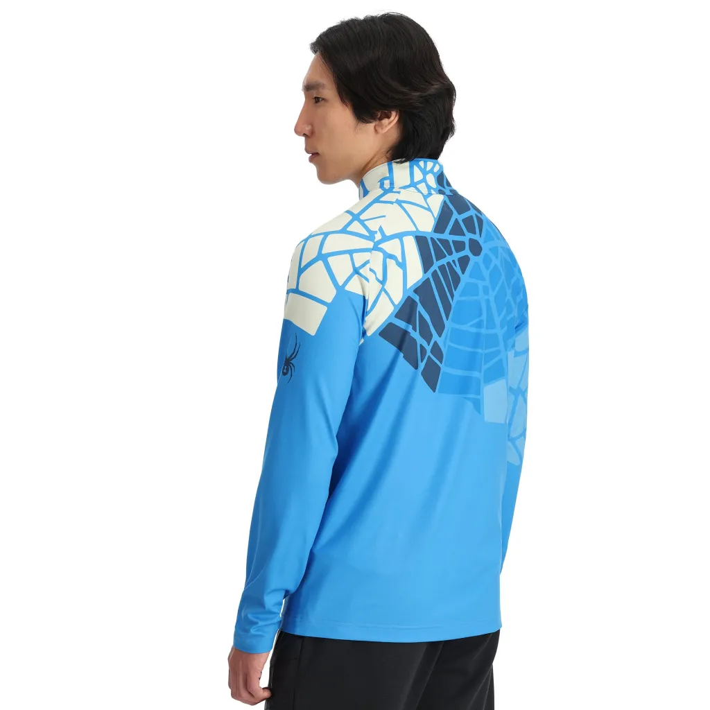 Midlayers | Resort*Spyder Mens Legacy Half Zip - Aether Blue AETHERBLUE