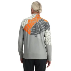 Midlayers | Resort*Spyder Mens Legacy Half Zip - CONCRETE