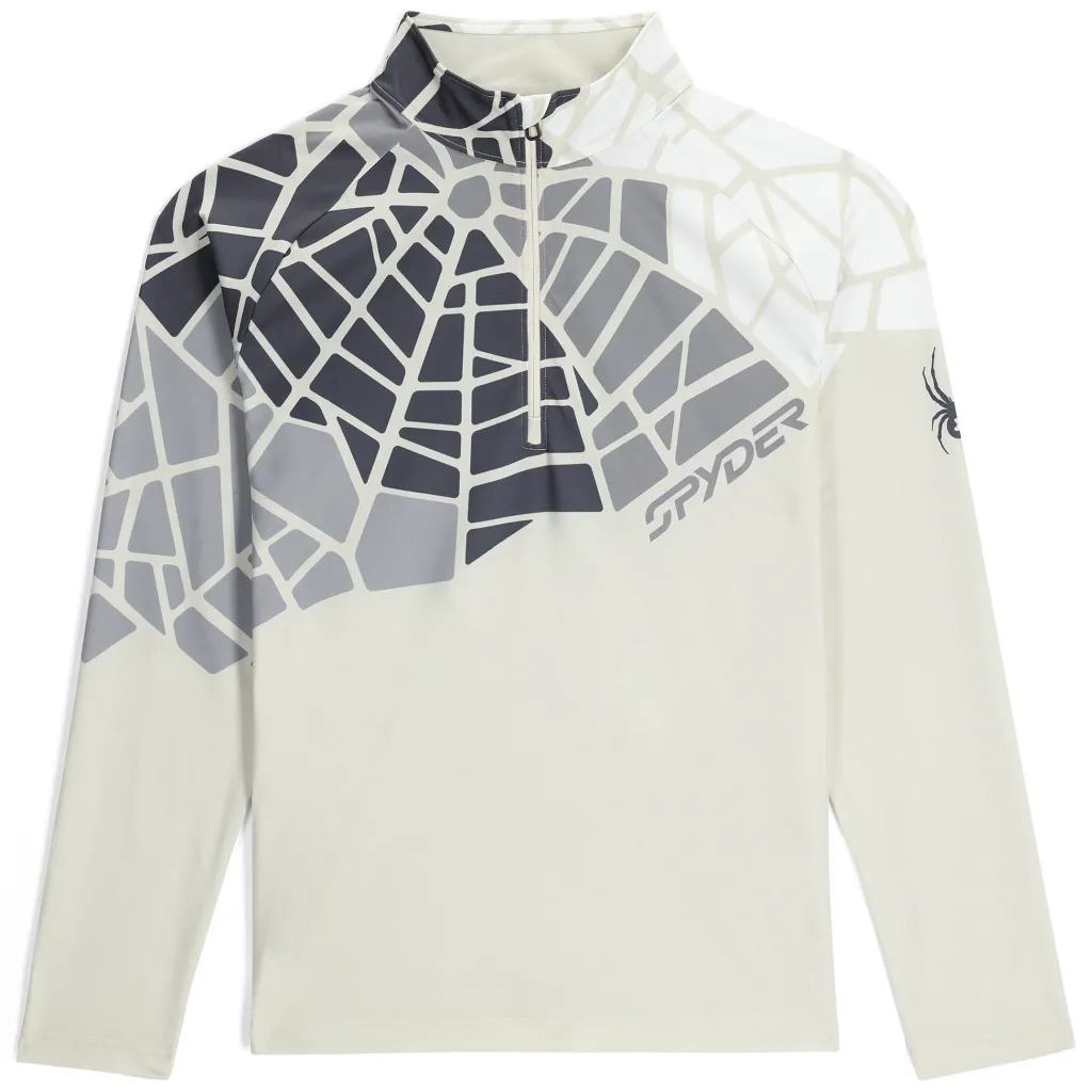 Midlayers | Resort*Spyder Mens Legacy Half Zip - Vanilla Latte VANILLALATTE
