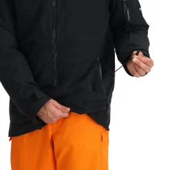 Insulated | Freeski*Spyder Mens Lift - BLACK