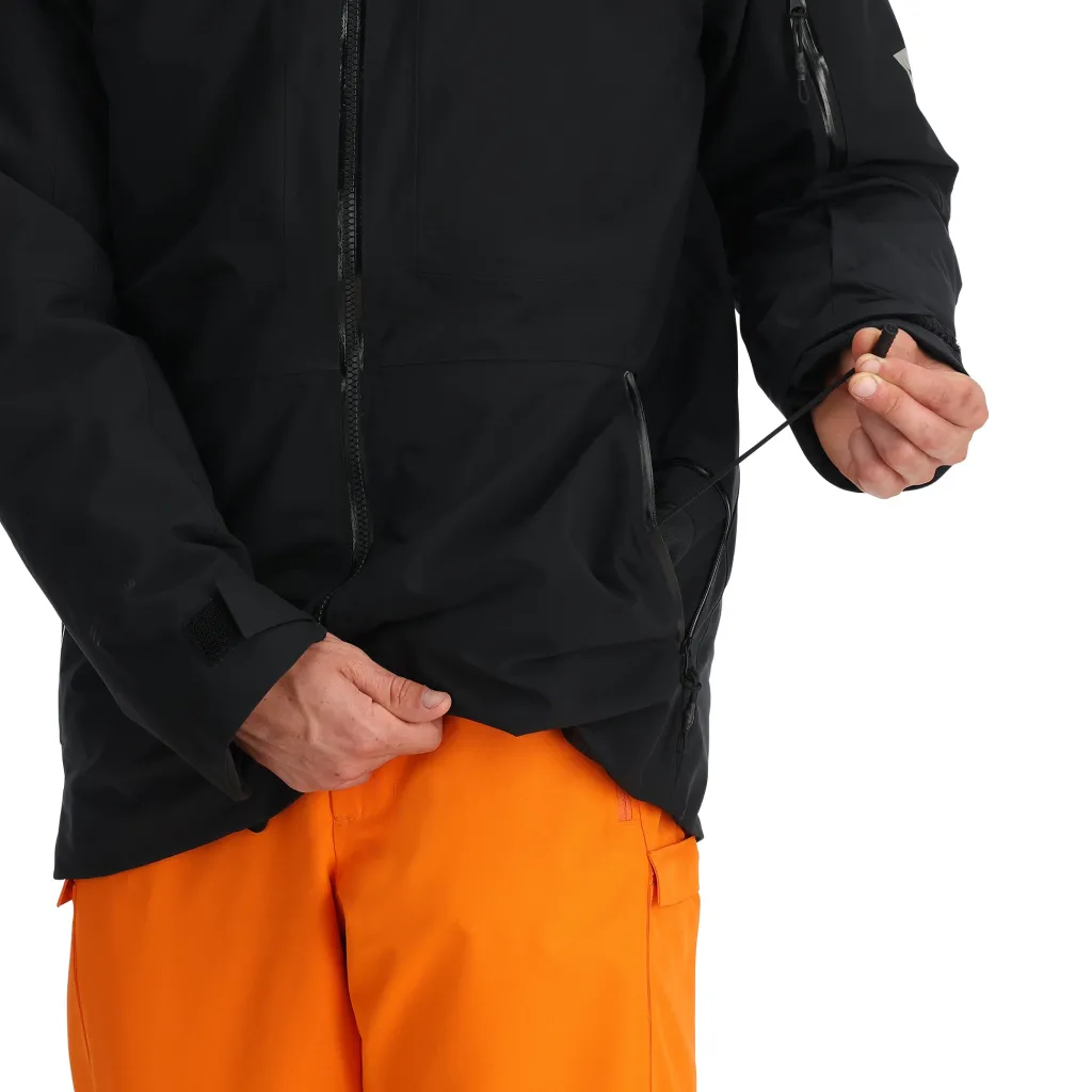 Insulated | Freeski*Spyder Mens Lift - BLACK