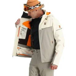 Insulated*Spyder Mens Monterosa - Vanilla Latte VANILLALATTE