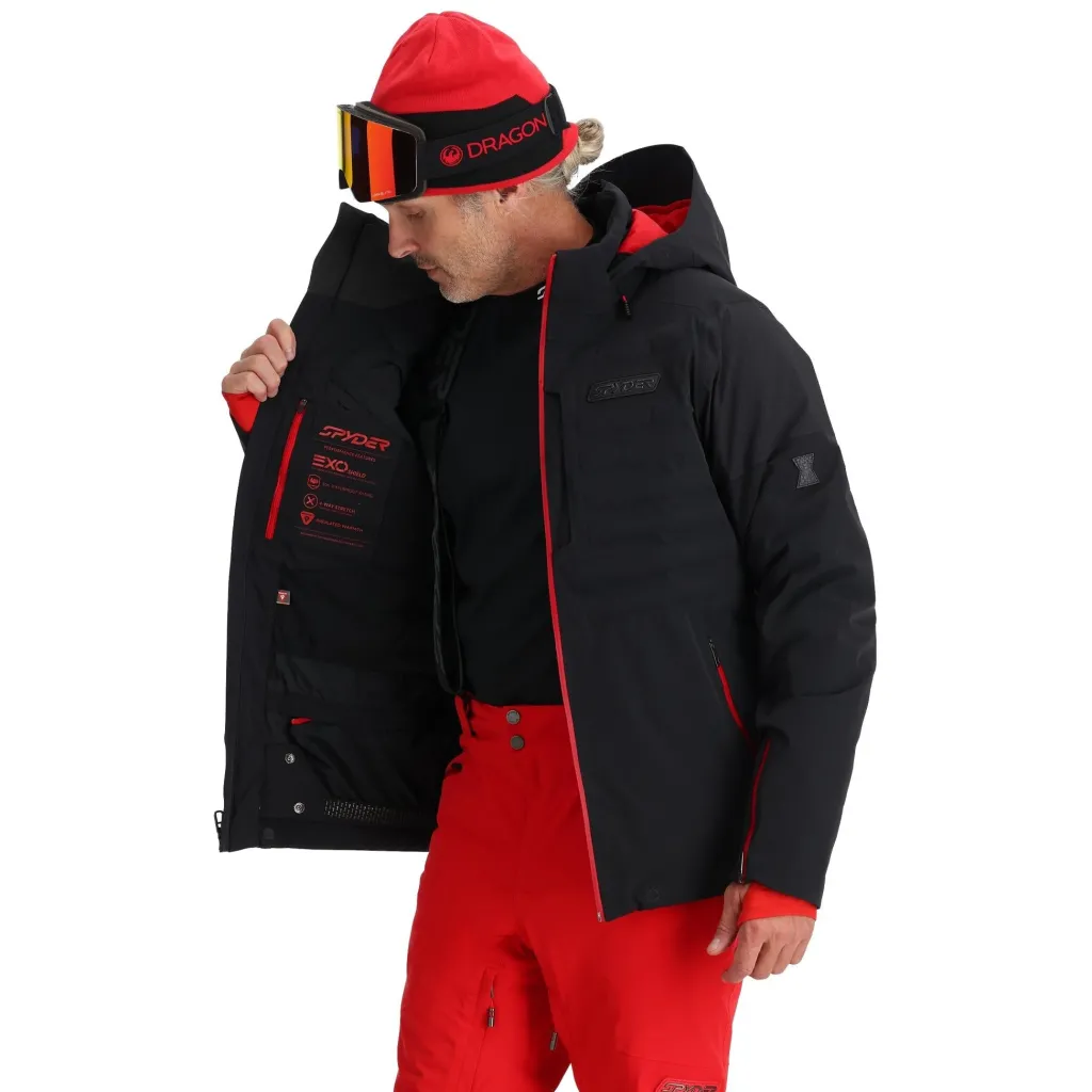 Insulated | Resort*Spyder Mens Pinnacle - BLACK