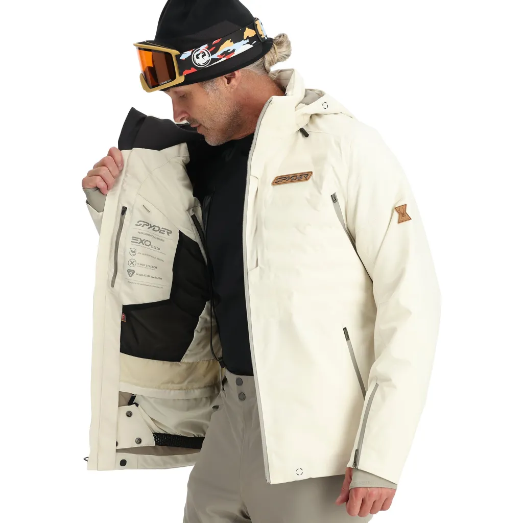 Insulated | Resort*Spyder Mens Pinnacle - Vanilla Latte VANILLALATTE