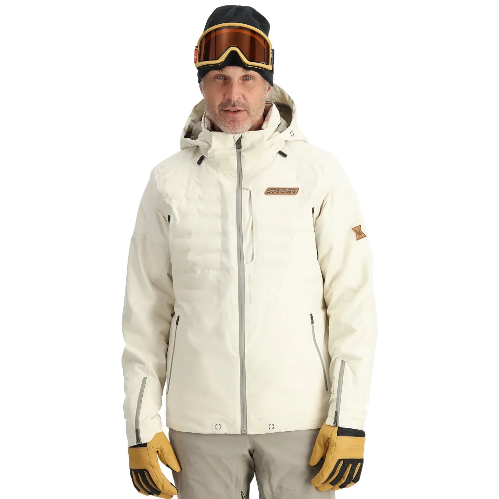 Insulated | Resort*Spyder Mens Pinnacle - Vanilla Latte VANILLALATTE