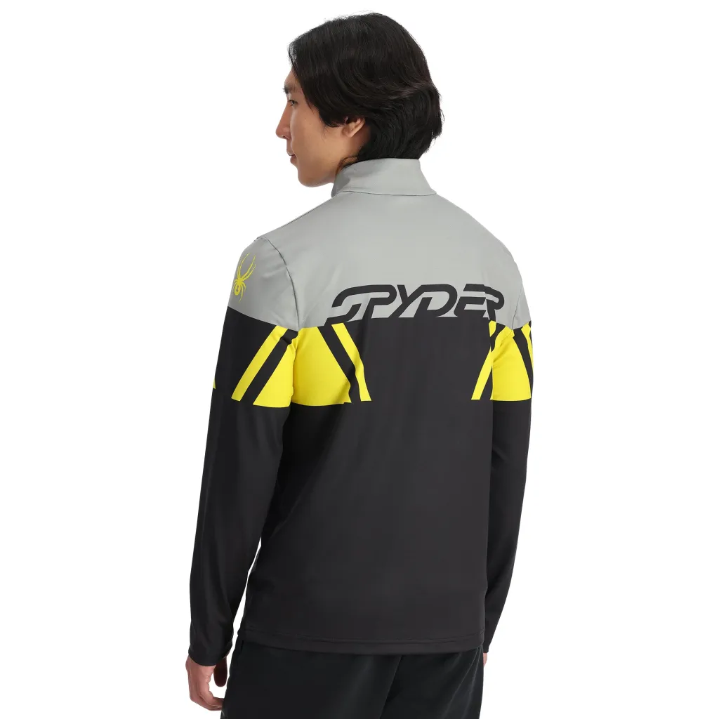 Midlayers*Spyder Mens Podium Half Zip - Acid Yellow ACIDYELLOW
