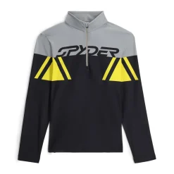 Midlayers*Spyder Mens Podium Half Zip - Acid Yellow ACIDYELLOW