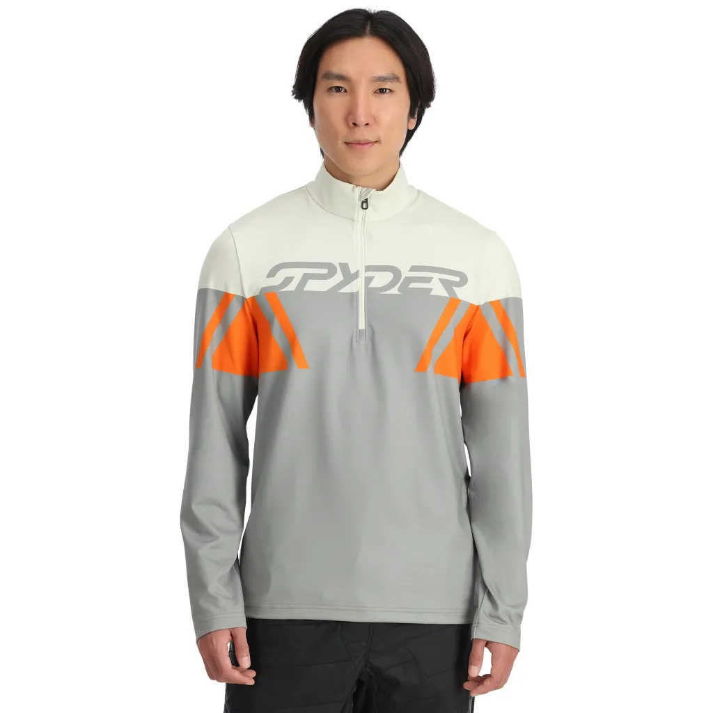 Midlayers*Spyder Mens Podium Half Zip - CONCRETE