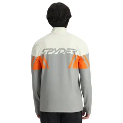 Midlayers*Spyder Mens Podium Half Zip - CONCRETE