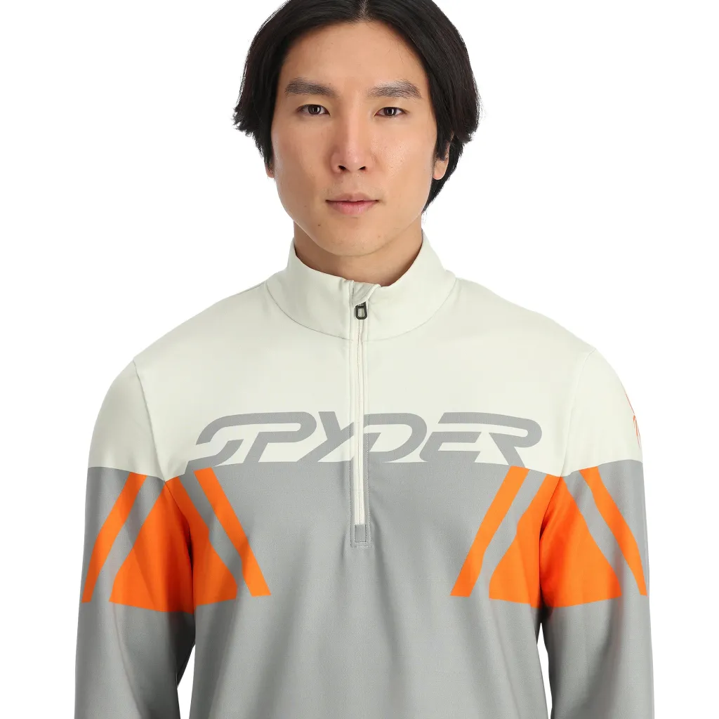Midlayers*Spyder Mens Podium Half Zip - CONCRETE