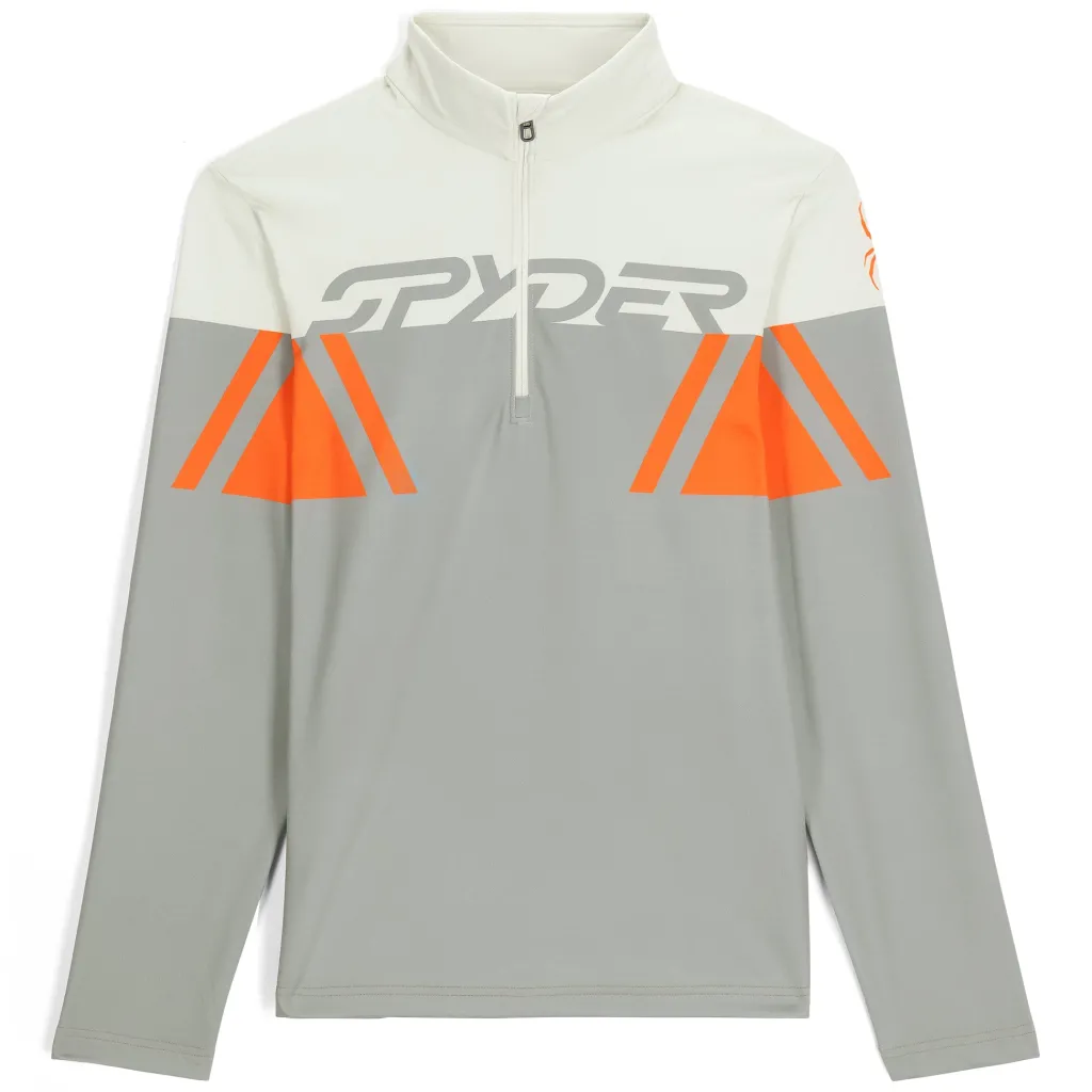 Midlayers*Spyder Mens Podium Half Zip - CONCRETE