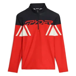 Midlayers*Spyder Mens Podium Half Zip - Red SPYDERRED