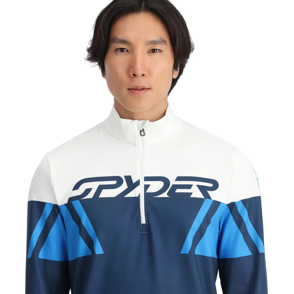 Midlayers*Spyder Mens Podium Half Zip - True Navy TRUENAVY