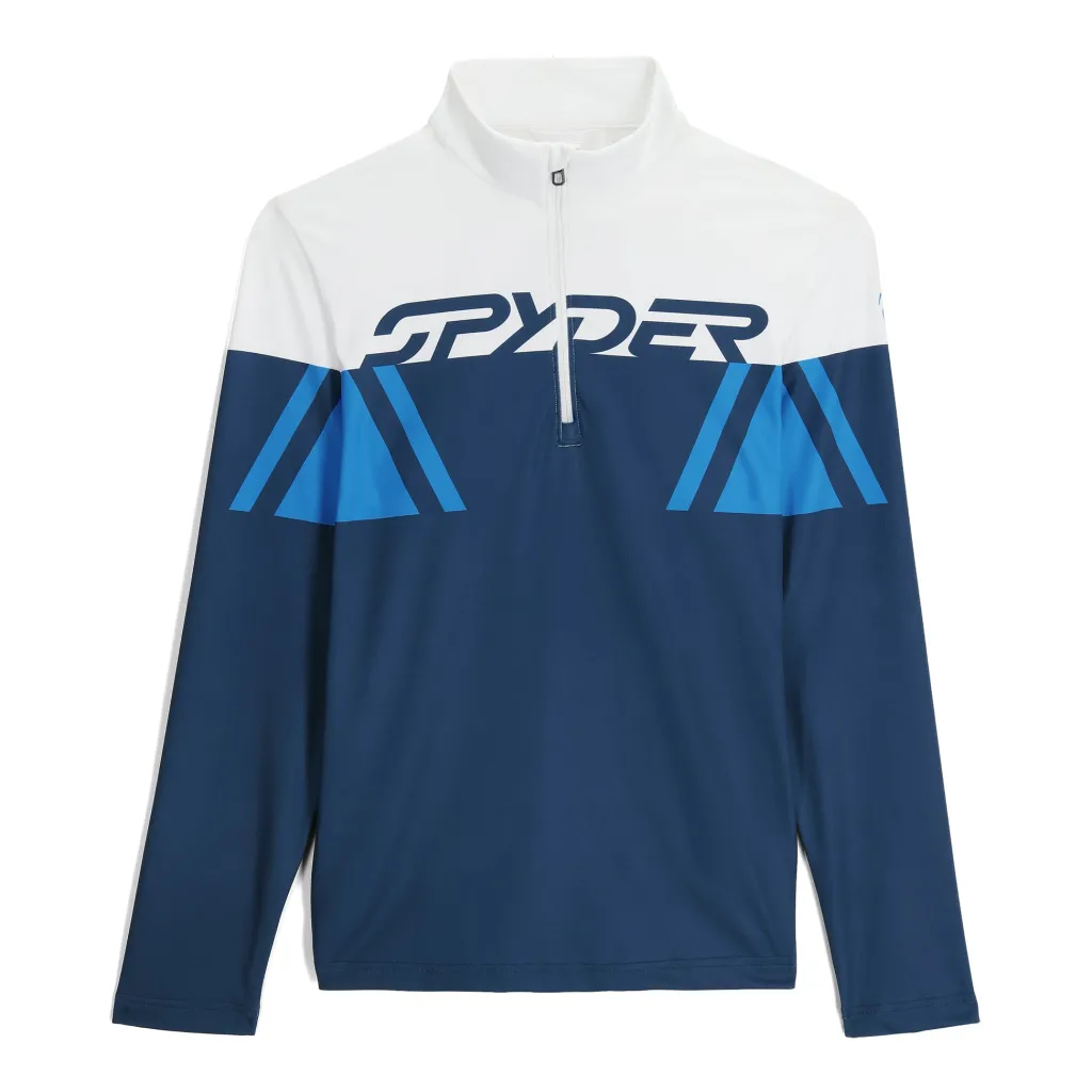 Midlayers*Spyder Mens Podium Half Zip - True Navy TRUENAVY