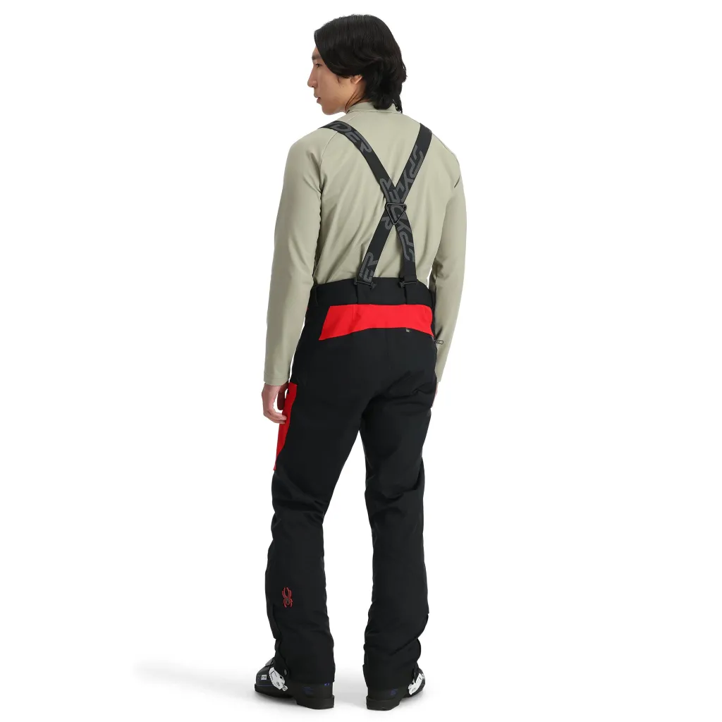 Bibs | Insulated*Spyder Mens Propulsion - BLACK