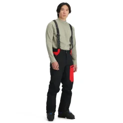 Bibs | Insulated*Spyder Mens Propulsion - BLACK