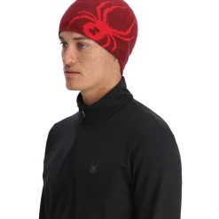 Hats | Freeski*Spyder Mens Reversible Innsbruck - Red SPYDERRED
