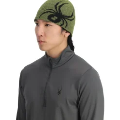 Hats | Freeski*Spyder Mens Reversible Innsbruck - Acid Yellow ACIDYELLOW