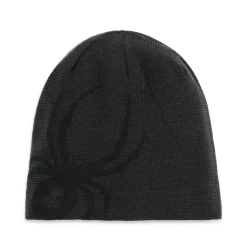 Hats | Freeski*Spyder Mens Reversible Innsbruck - BLACK