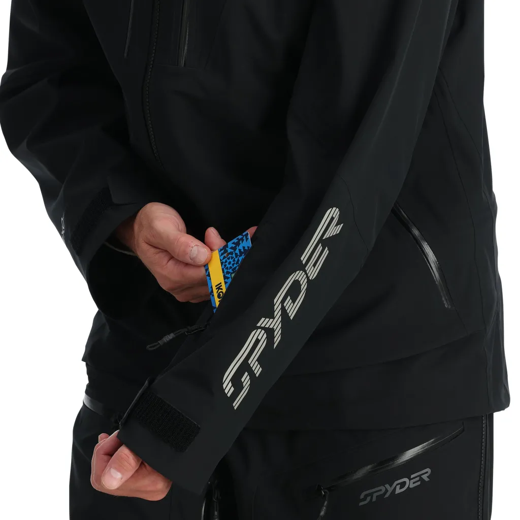 Shell | Backcountry*Spyder Mens Sanction - BLACK