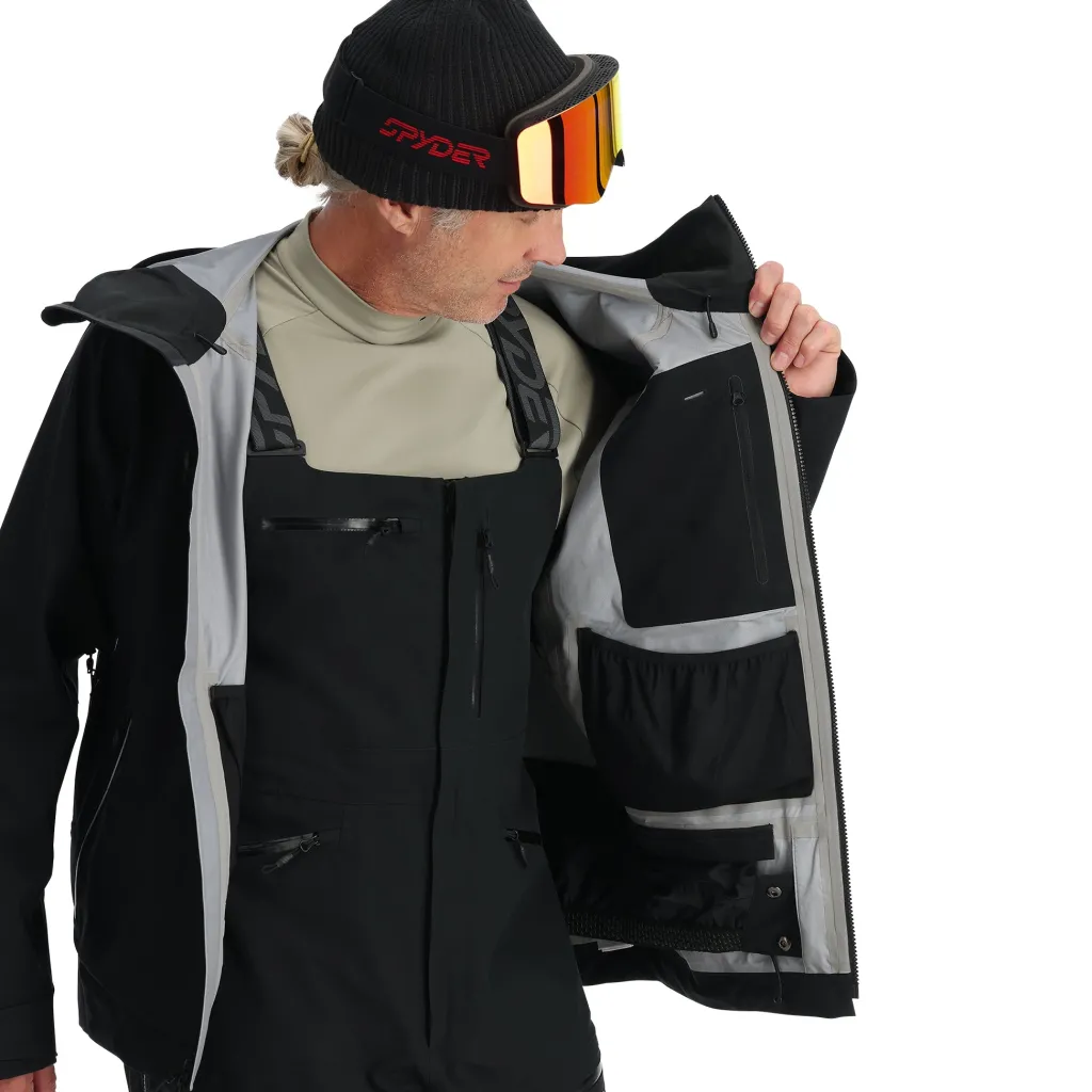 Shell | Backcountry*Spyder Mens Sanction - BLACK