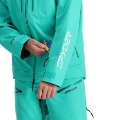 Shell | Backcountry*Spyder Mens Sanction - Teal Green TEALGREEN