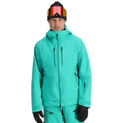 Shell | Backcountry*Spyder Mens Sanction - Teal Green TEALGREEN
