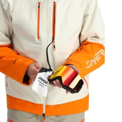 Shell | Backcountry*Spyder Mens Sanction - Vanilla Latte VANILLALATTE