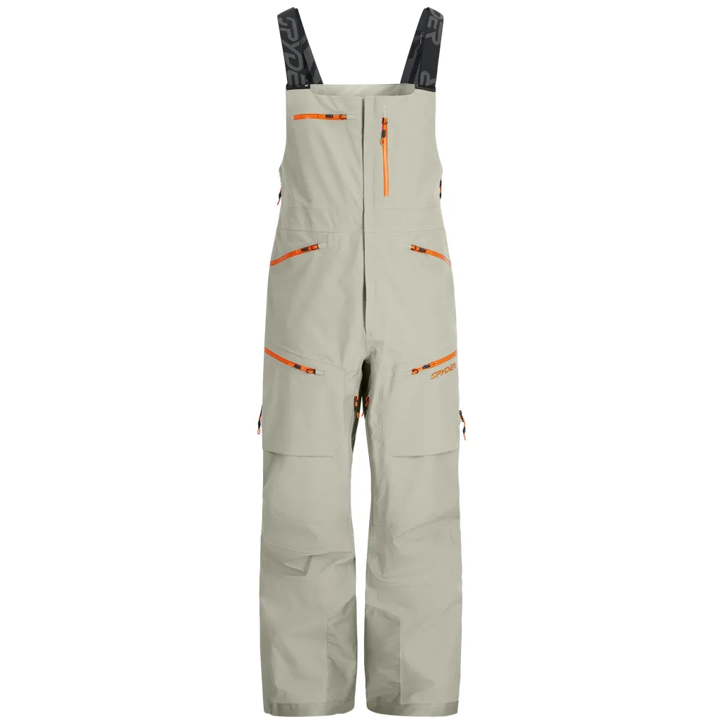 Bibs | Shell*Spyder Mens Sanction Bib - CONCRETE