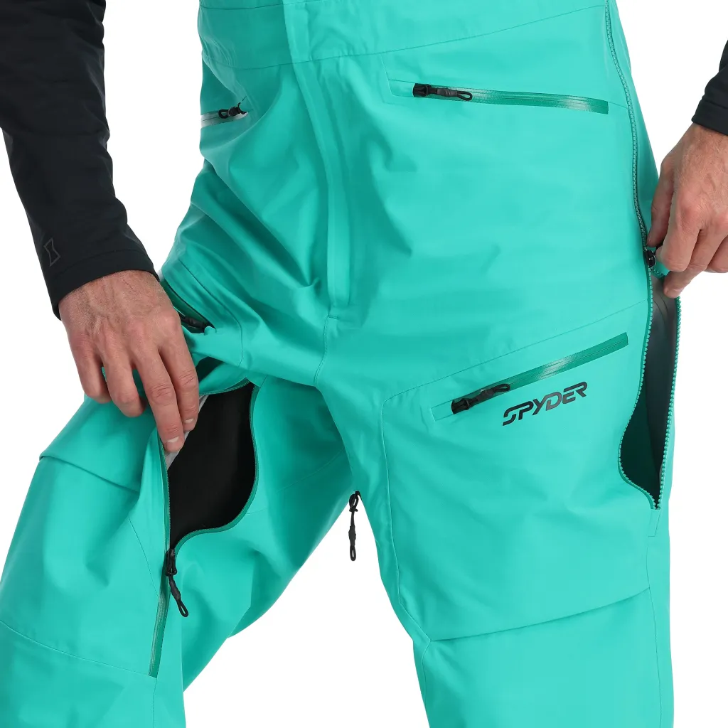 Bibs | Shell*Spyder Mens Sanction Bib - Teal Green TEALGREEN