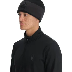 Hats | Freeski*Spyder Mens Shelby - BLACK