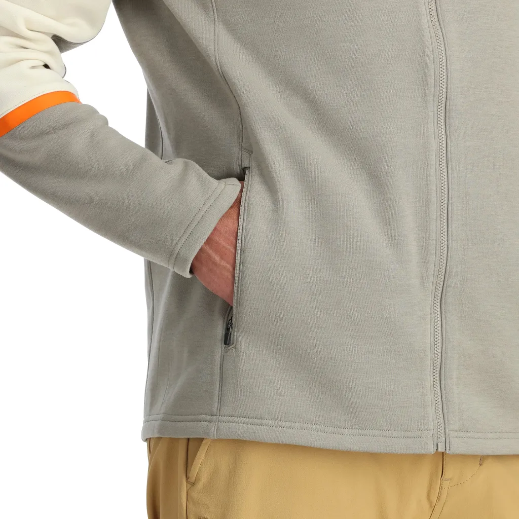 Midlayers | Fleece*Spyder Mens Speed Fleece Full Zip - CONCRETE