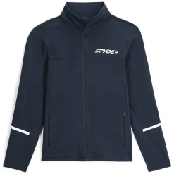 Midlayers | Fleece*Spyder Mens Speed Fleece Full Zip - True Navy TRUENAVY