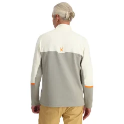 Midlayers | Fleece*Spyder Mens Speed Fleece Half Zip - CONCRETE