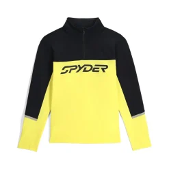 Midlayers | Fleece*Spyder Mens Speed Fleece Half Zip - Acid Yellow ACIDYELLOW