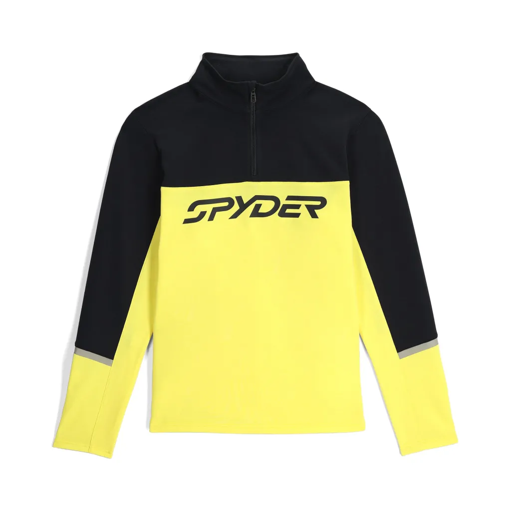 Midlayers | Fleece*Spyder Mens Speed Fleece Half Zip - Acid Yellow ACIDYELLOW