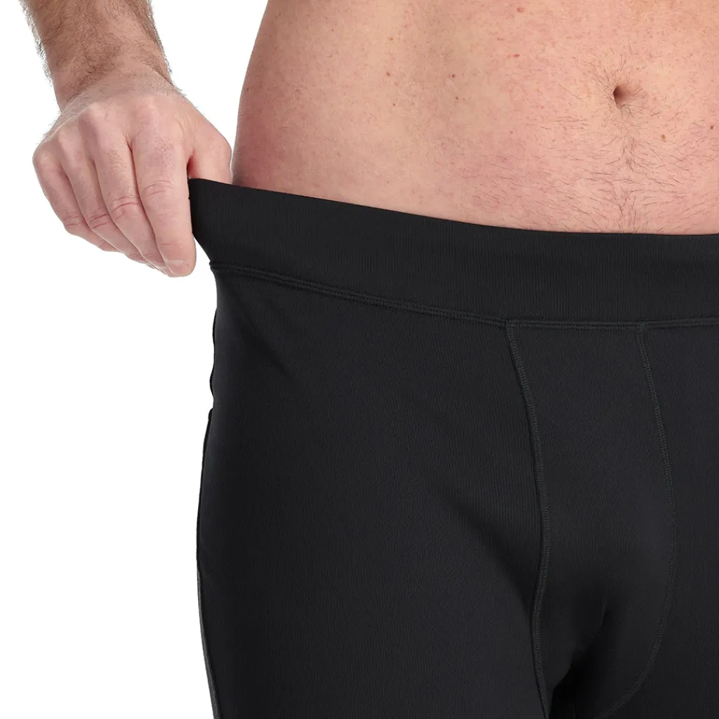 Baselayers*Spyder Mens Stretch Charger 3/4 Pant - BLACK