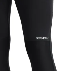 Baselayers*Spyder Mens Stretch Charger 3/4 Pant - BLACK