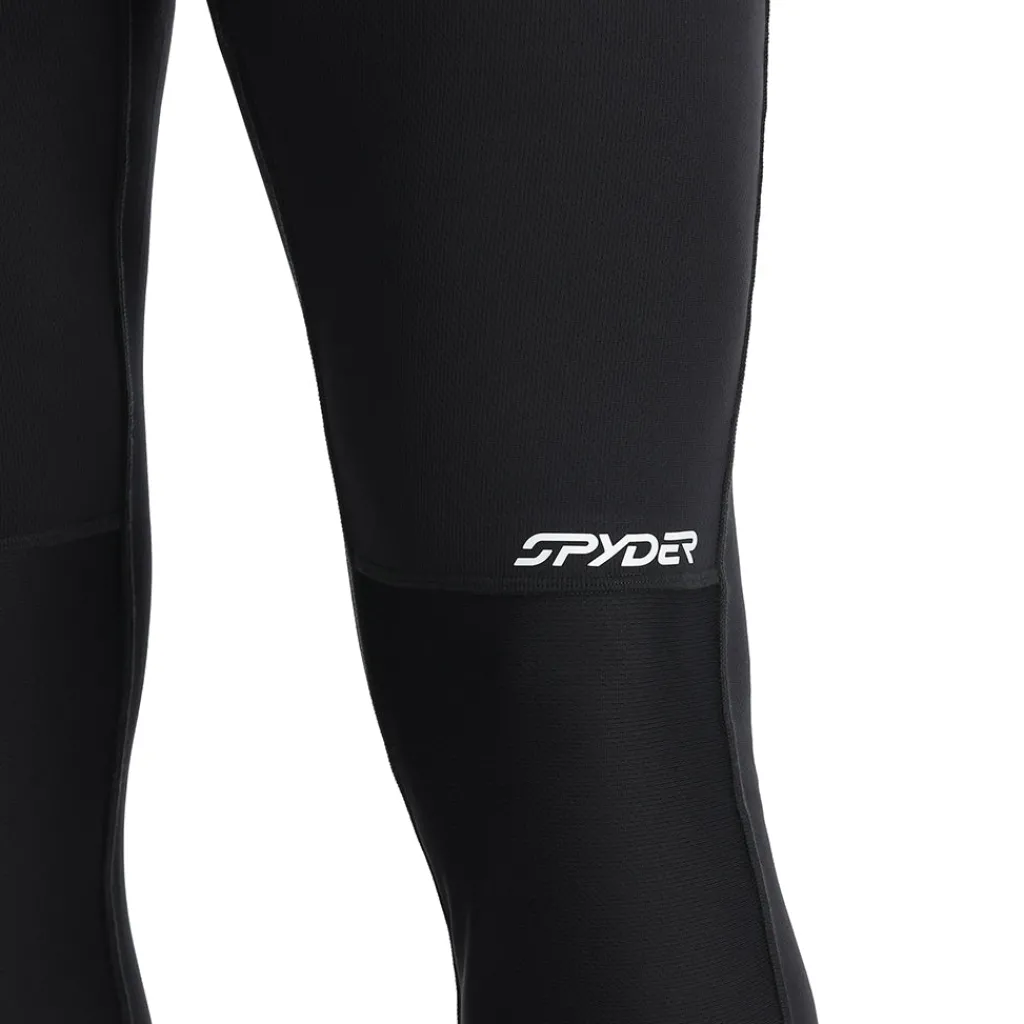 Baselayers*Spyder Mens Stretch Charger 3/4 Pant - BLACK