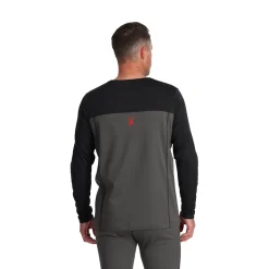 Baselayers*Spyder Mens Stretch Charger Crew - POLAR