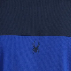 Baselayers*Spyder Mens Stretch Charger Crew - Electric Blue ELECTRICBLUE