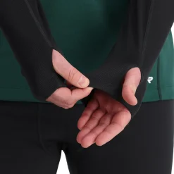 Baselayers*Spyder Mens Stretch Charger Crew - Cypress Green CYPRESSGREEN