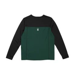Baselayers*Spyder Mens Stretch Charger Crew - Cypress Green CYPRESSGREEN
