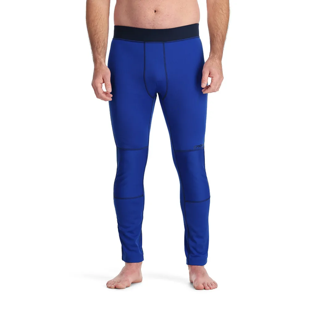 Baselayers*Spyder Mens Stretch Charger Pants - Electric Blue ELECTRICBLUE
